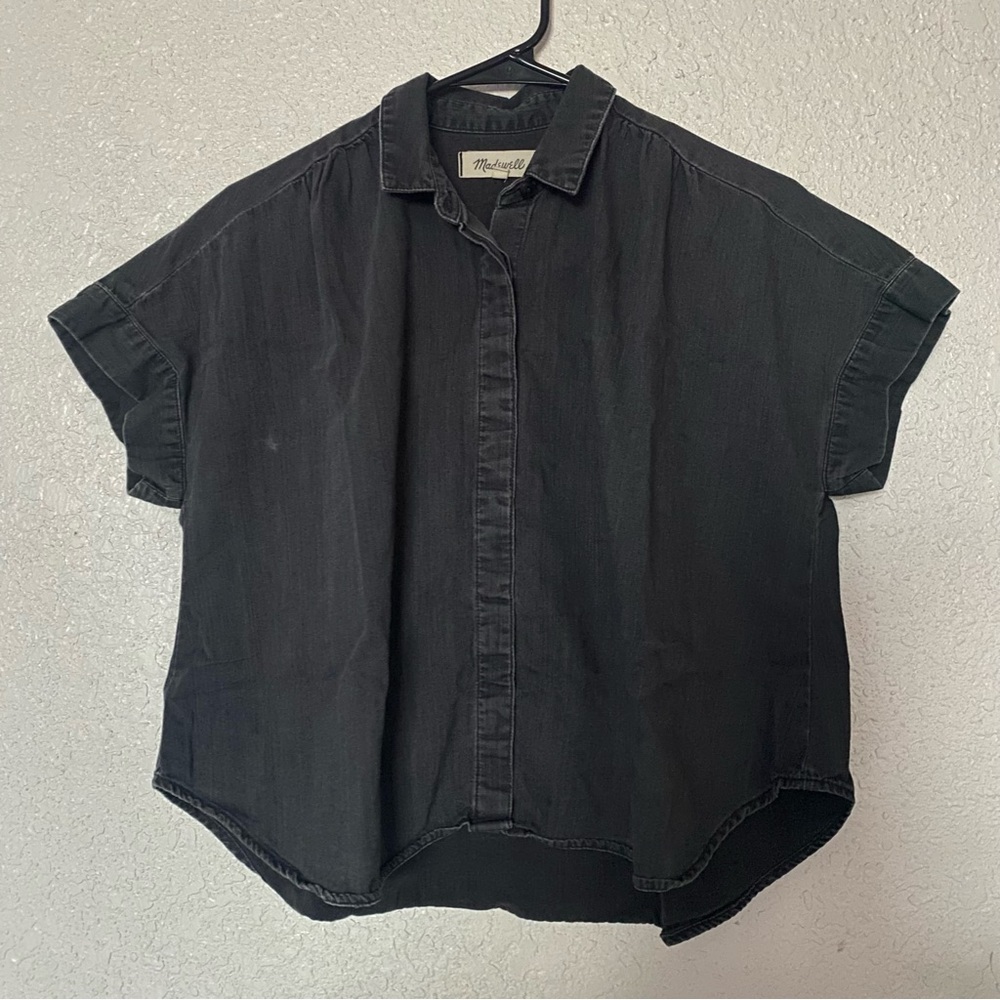 Madewell Denim Hilltop Shirt Size S